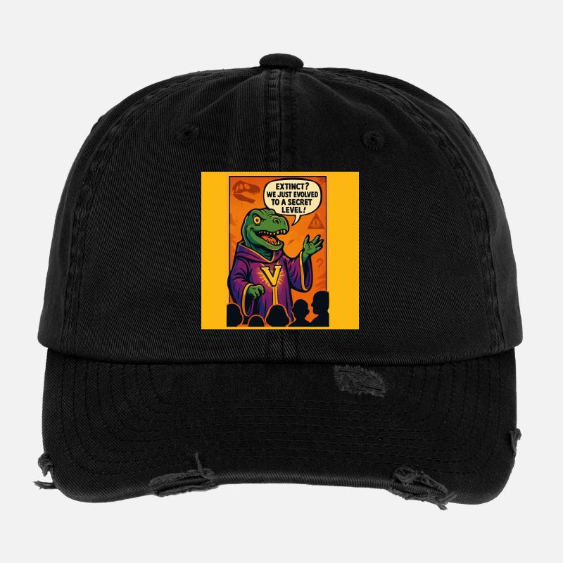 V-Raptor: Evolution auf Geheimstufe Flexfit Vintage Destroyed Cap