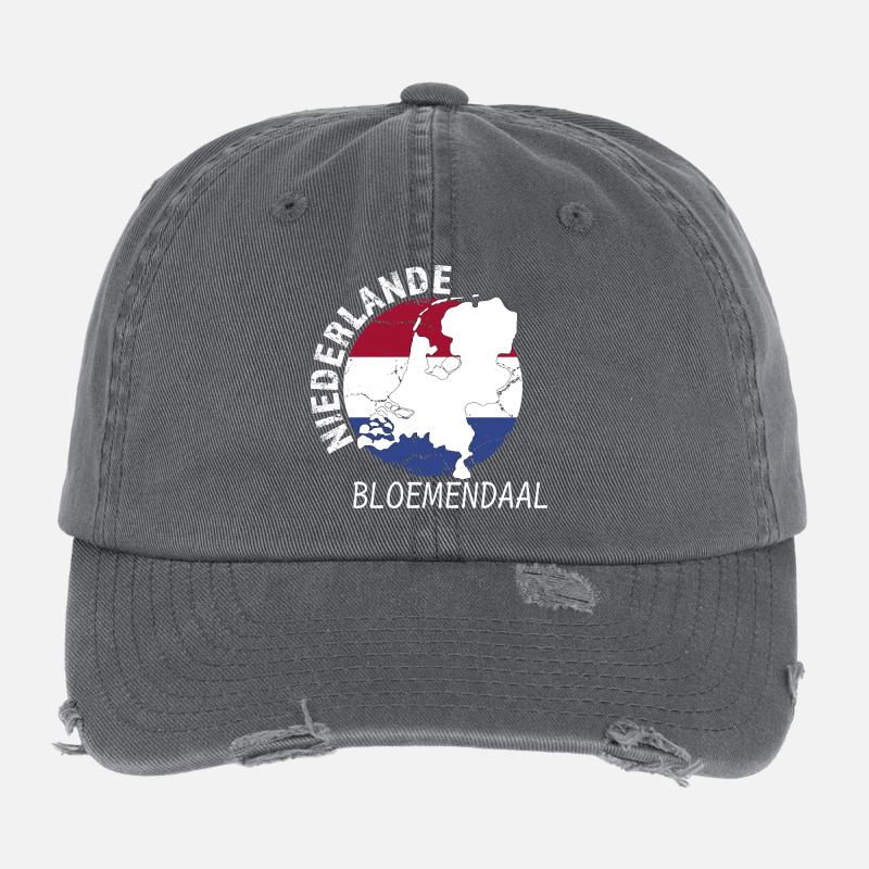 Bloemendaal Flexfit Vintage Destroyed Cap