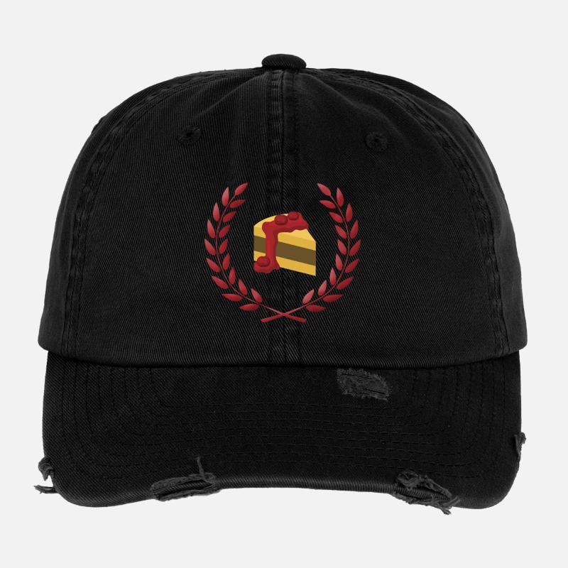 Kuchen Schoko sosse Flexfit Vintage Destroyed Cap