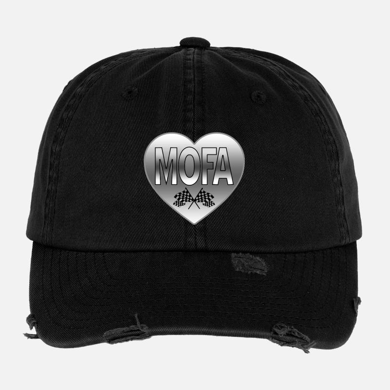 Moped Flexfit Vintage Destroyed Cap