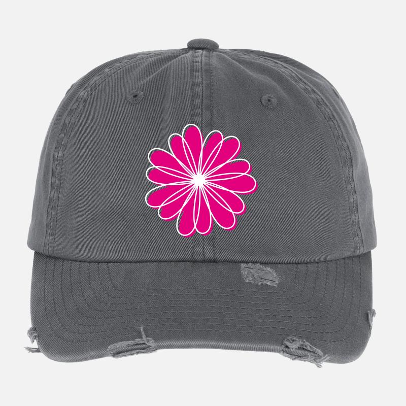 Flower Flexfit Vintage Destroyed Cap