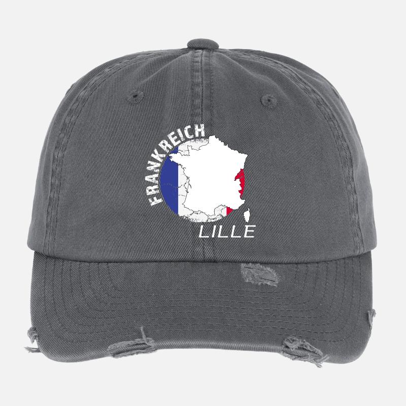 Lille Casquette vintage effet usé Flexfit