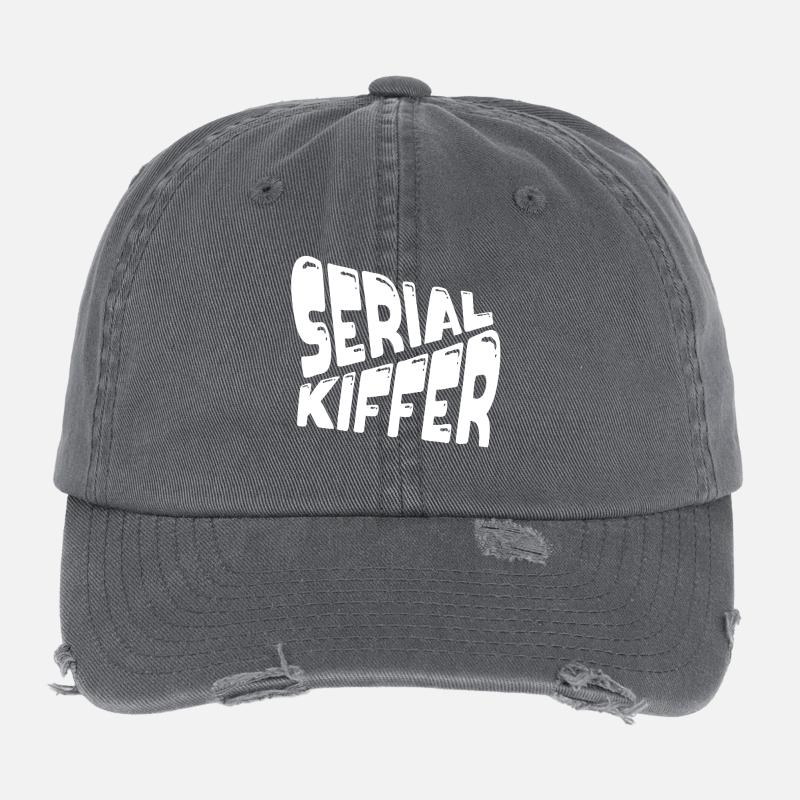 Serial kiffer Flexfit Vintage Destroyed Cap