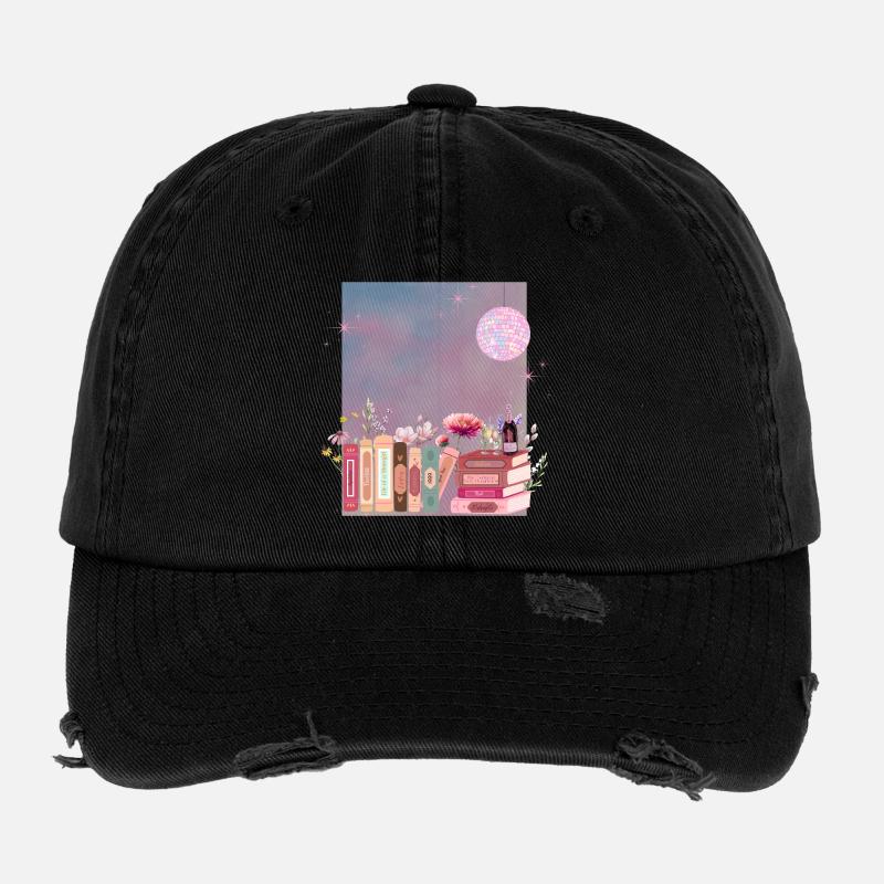 Swifty Love - Casquette vintage effet usé Flexfit - noir