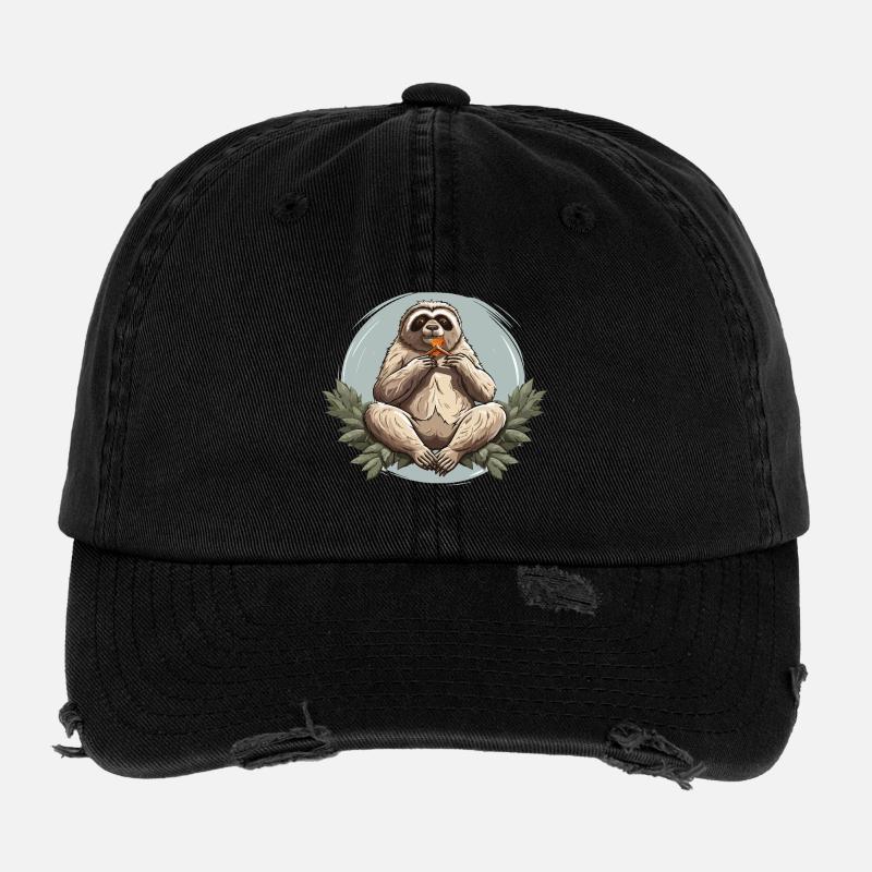 Faultier Snack Zen Flexfit Vintage Destroyed Cap