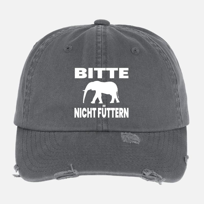 Elephant Flexfit Vintage Destroyed Cap