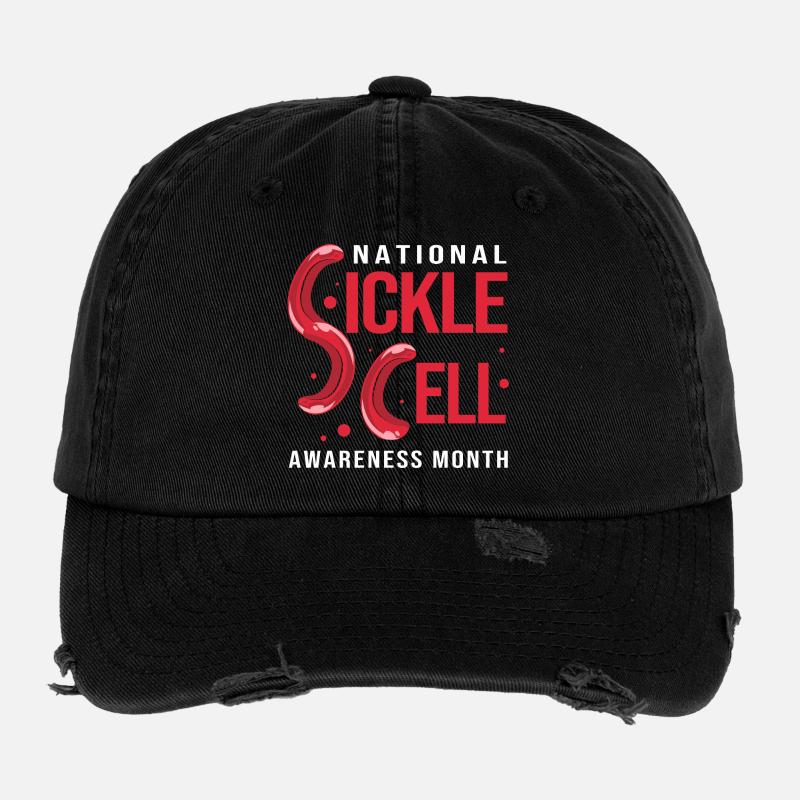 Sickle cell anemia Flexfit Vintage Destroyed Cap