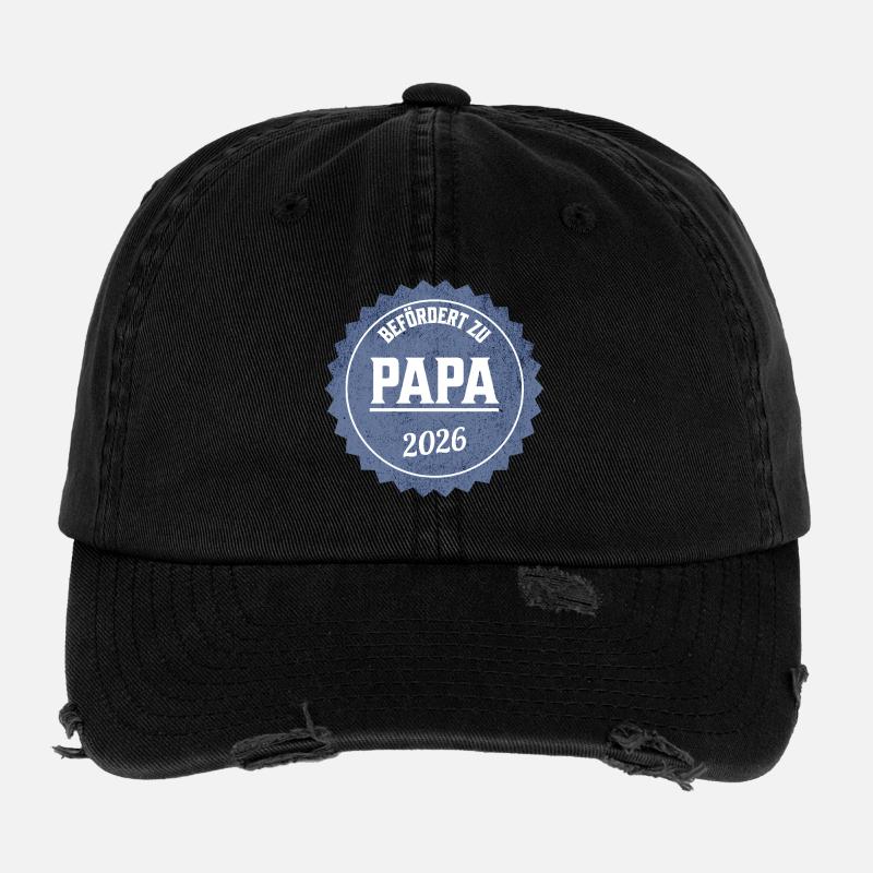 Dad 2026 Promotion Flexfit Vintage Destroyed Cap