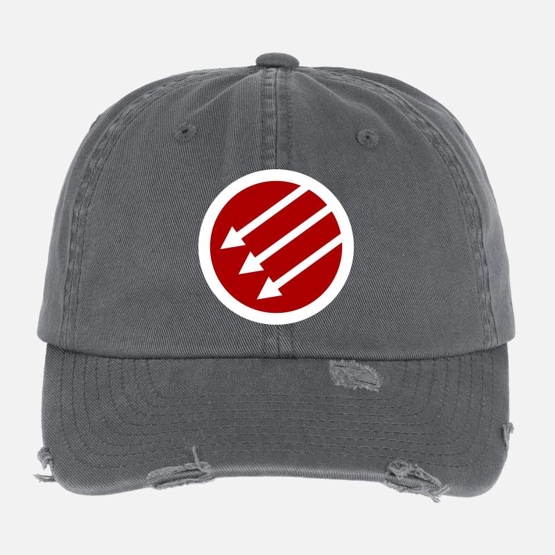 Iron Front / Eiserne Front / Järnfronten Flexfit Vintage Destroyed Cap