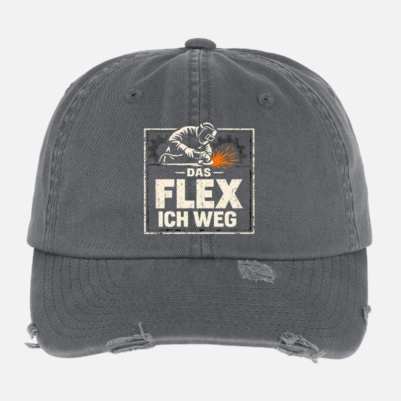 Welder The Flex I Away Cadeau Casquette vintage effet usé Flexfit