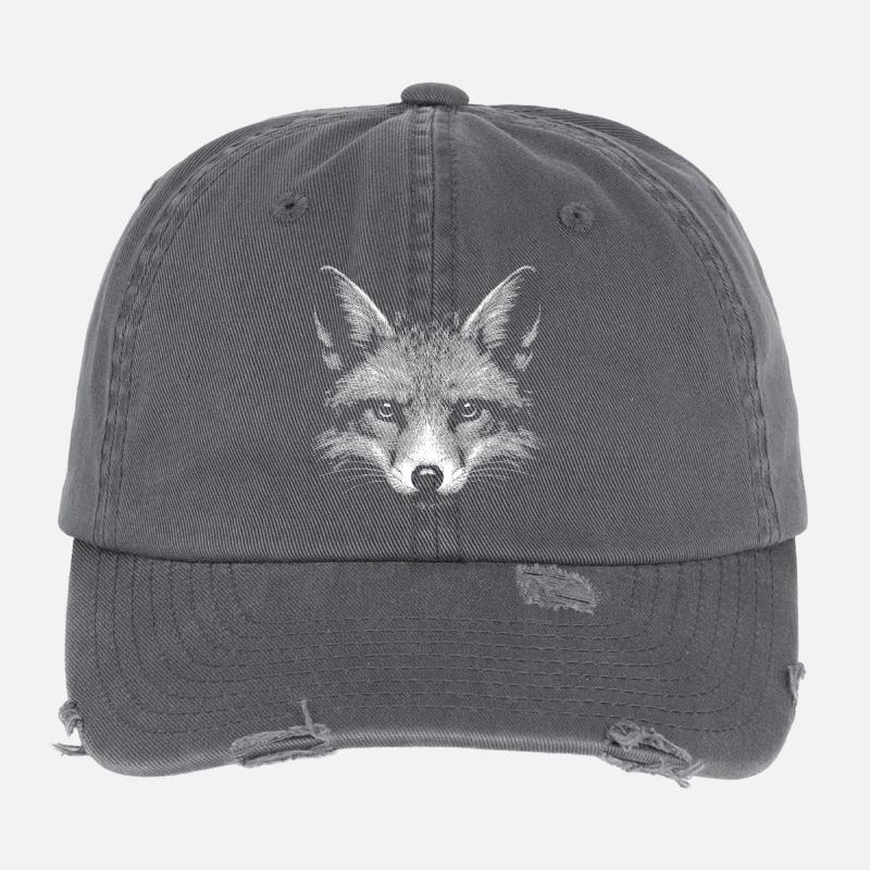 Rotfuchs Flexfit Vintage Destroyed Cap