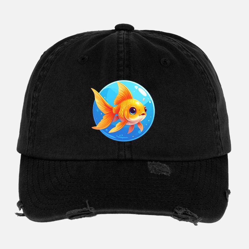 Goldfisch Flexfit Vintage Destroyed Cap