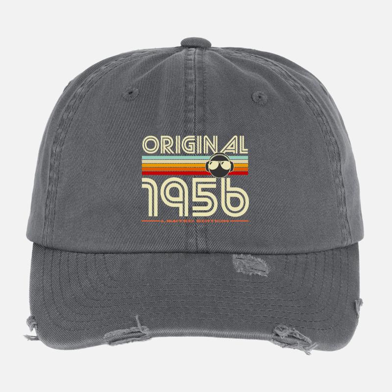 Original 1956 Retro Édition Limité Casquette vintage effet usé Flexfit