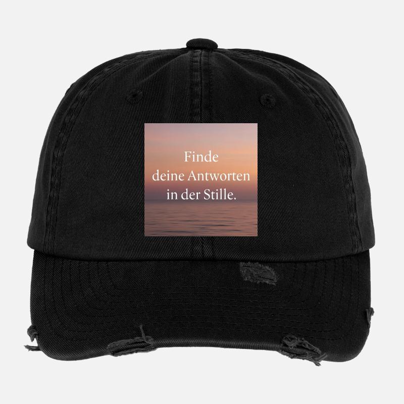 Antworten in der Stille Flexfit Vintage Destroyed Cap