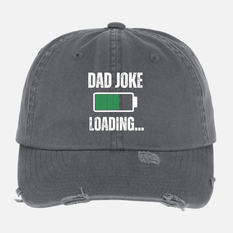 DAD JOKE Flexfit Vintage Destroyed Cap