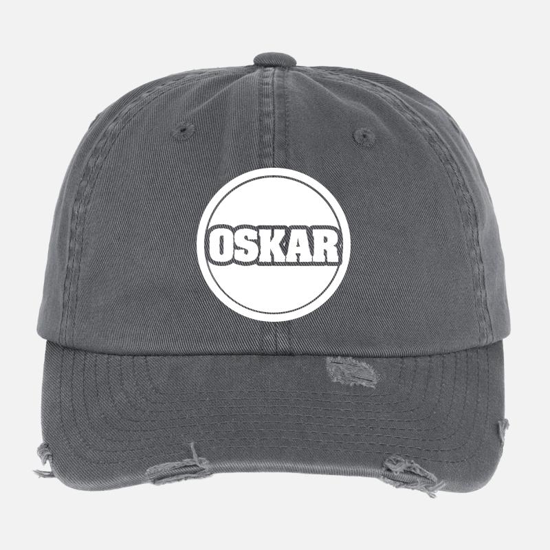 Oskar as a legend Flexfit Vintage Destroyed Cap