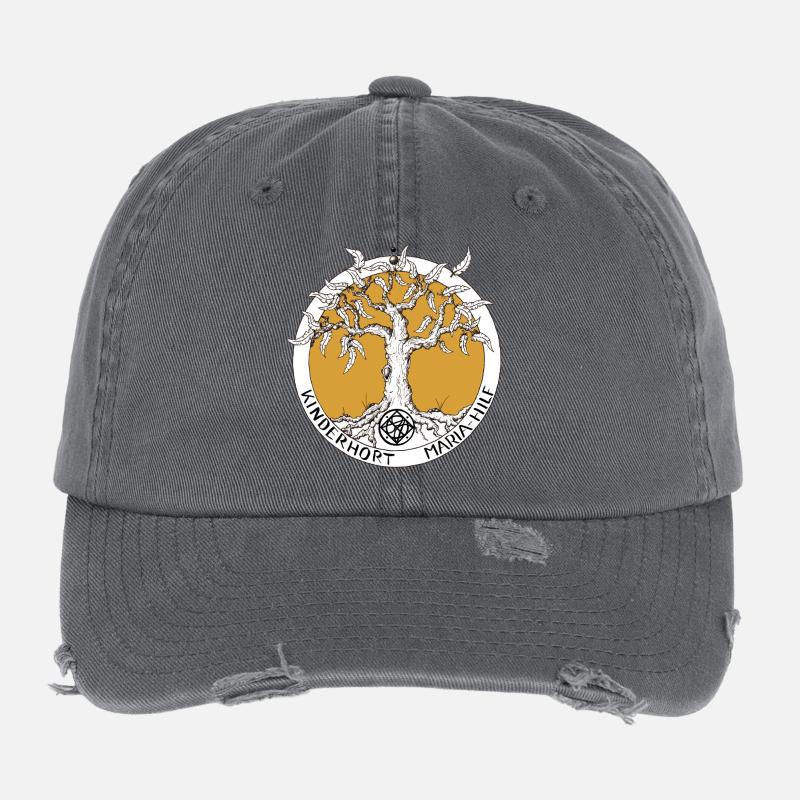 Kinderhort  Flexfit Vintage Destroyed Cap