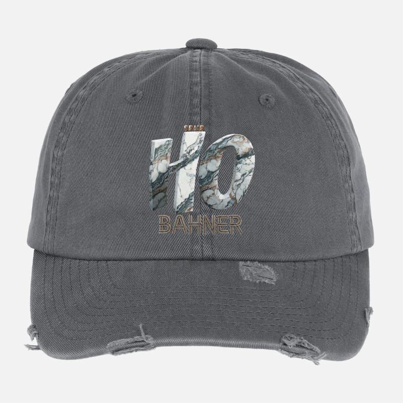 SPUR H0 BAHNER – Marmor Edition Flexfit Vintage Destroyed Cap