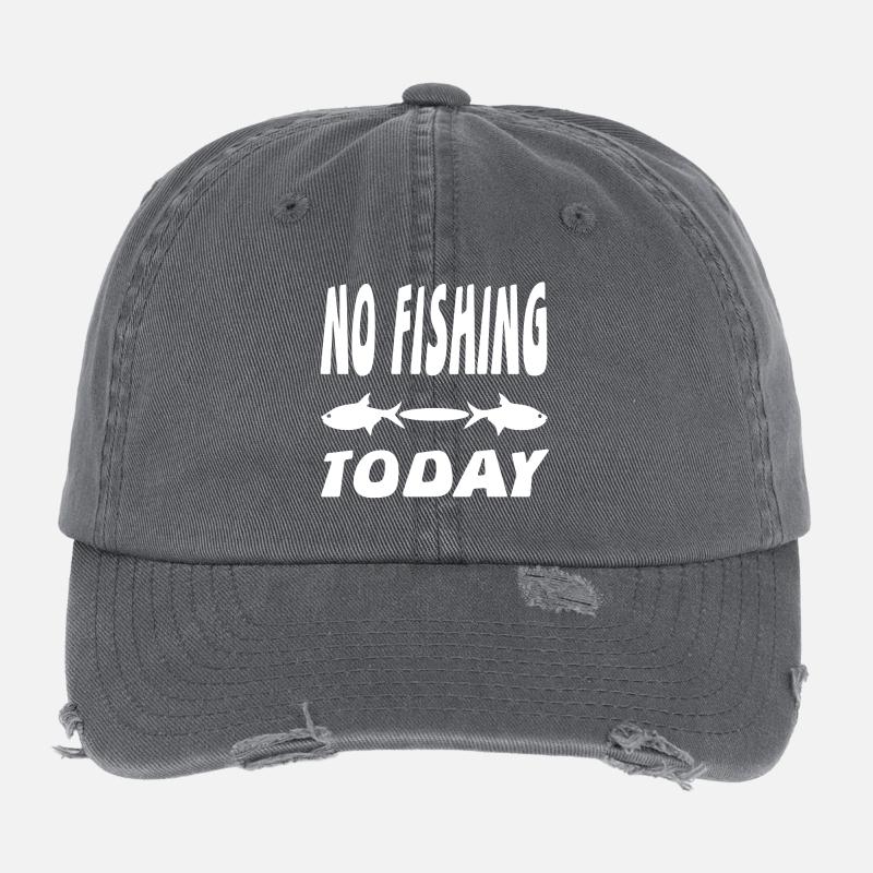 Pêche Casquette vintage effet usé Flexfit