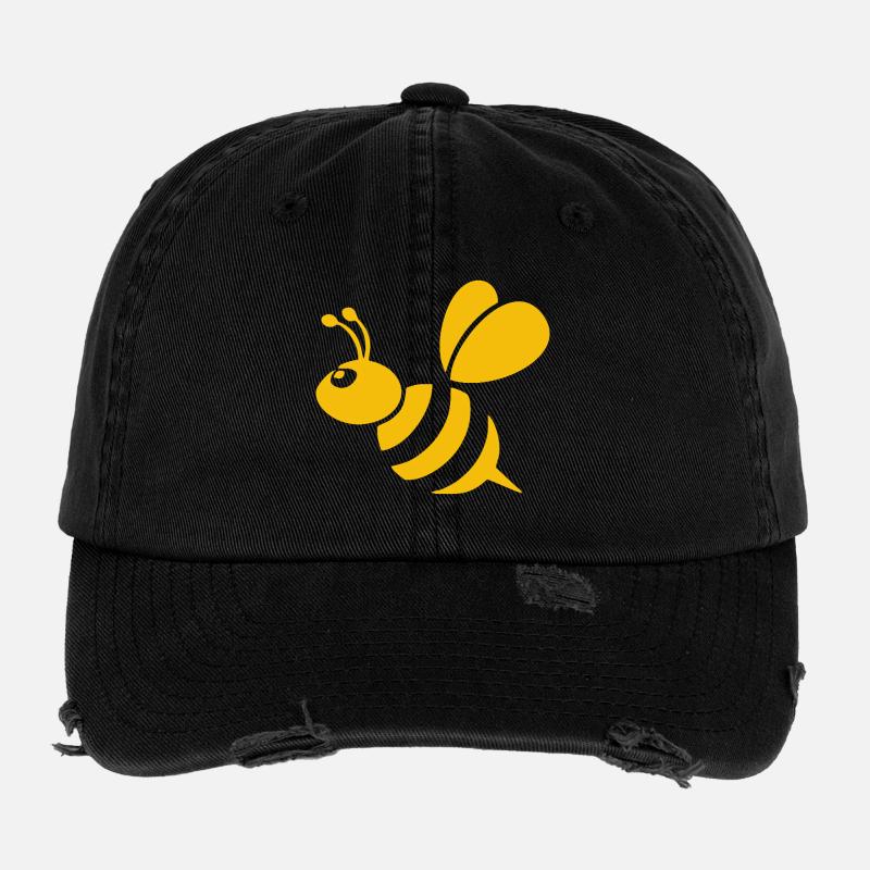 Bienchen Flexfit Vintage Destroyed Cap
