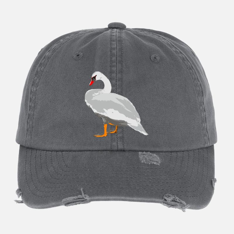 swan Flexfit Vintage Destroyed Cap