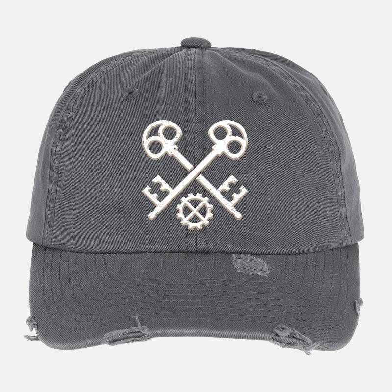 Marque 500 m Casquette vintage effet usé Flexfit