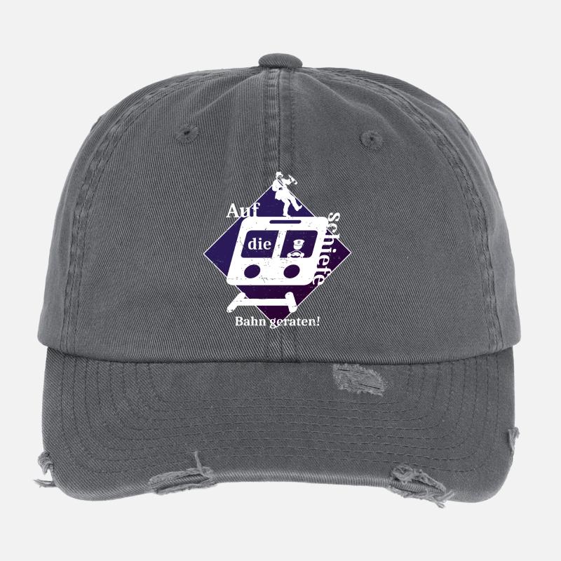 Schiefe Bahn Flexfit Vintage Destroyed Cap