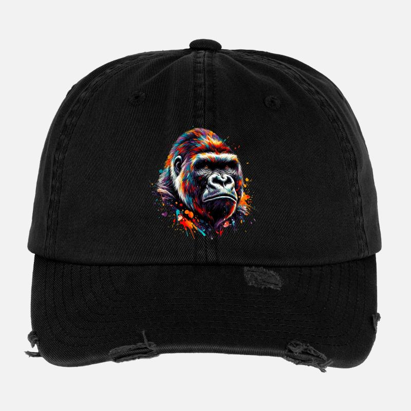 Gorilla Flexfit Vintage Destroyed Cap