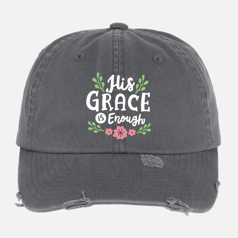 Christlich Glaube Religiös Flexfit Vintage Destroyed Cap