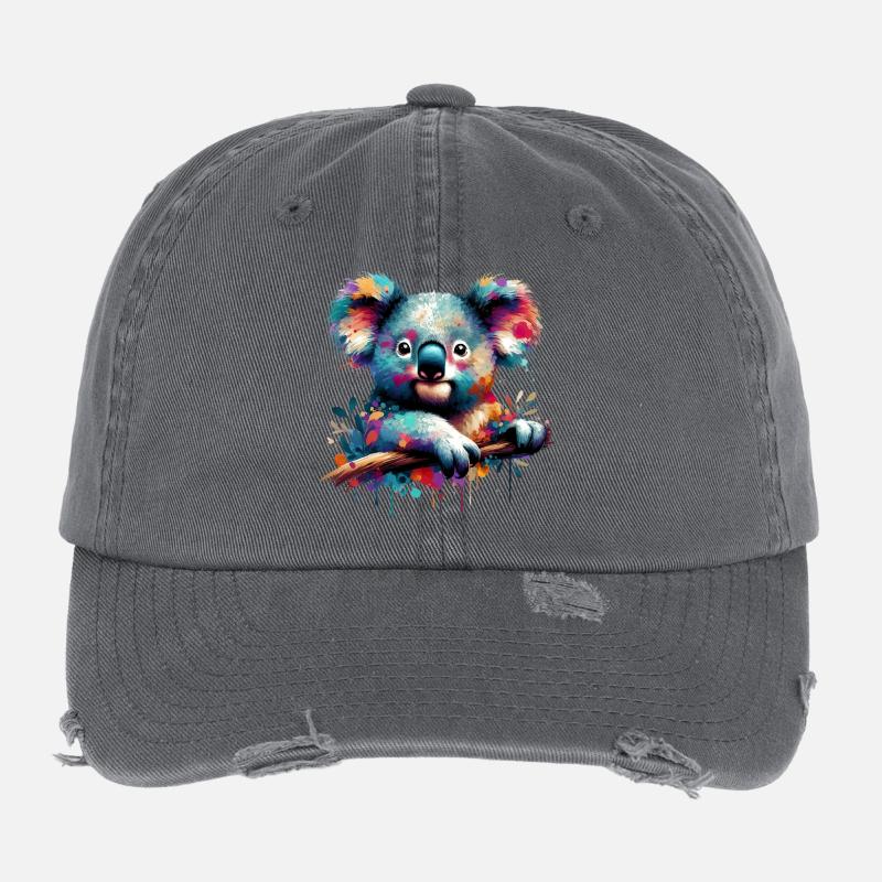 Koala Flexfit Vintage Destroyed Cap