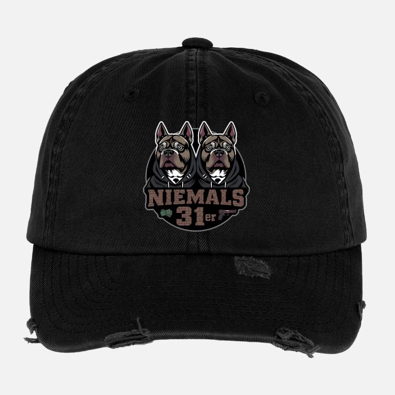 Never 31 Flexfit Vintage Destroyed Cap