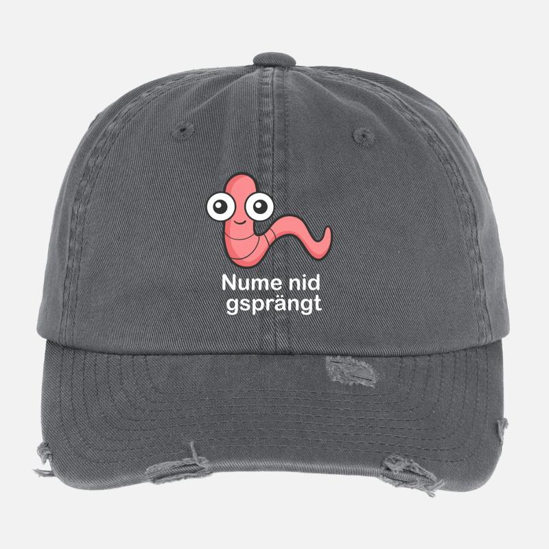 Nume nid gsprängt Flexfit Vintage Destroyed Cap