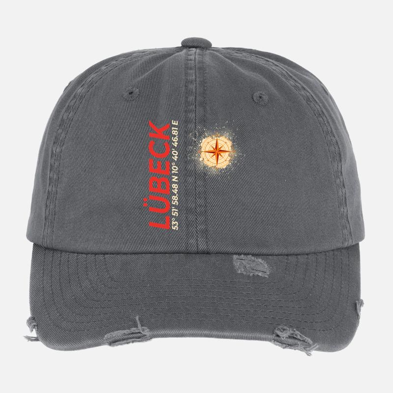 Lübeck Flexfit Vintage Destroyed Cap
