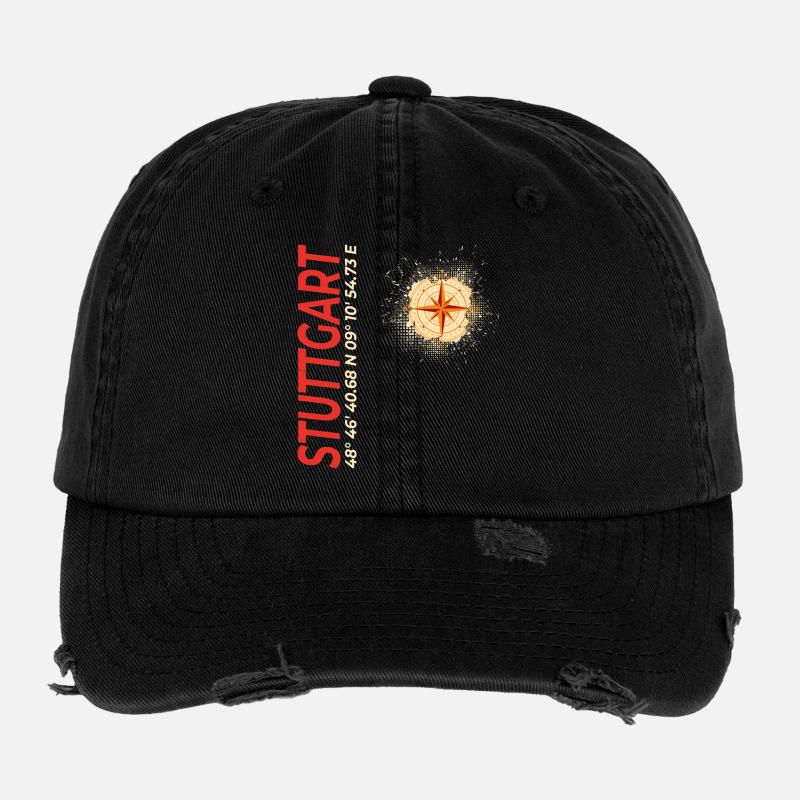 Stuttgart Flexfit Vintage Destroyed Cap