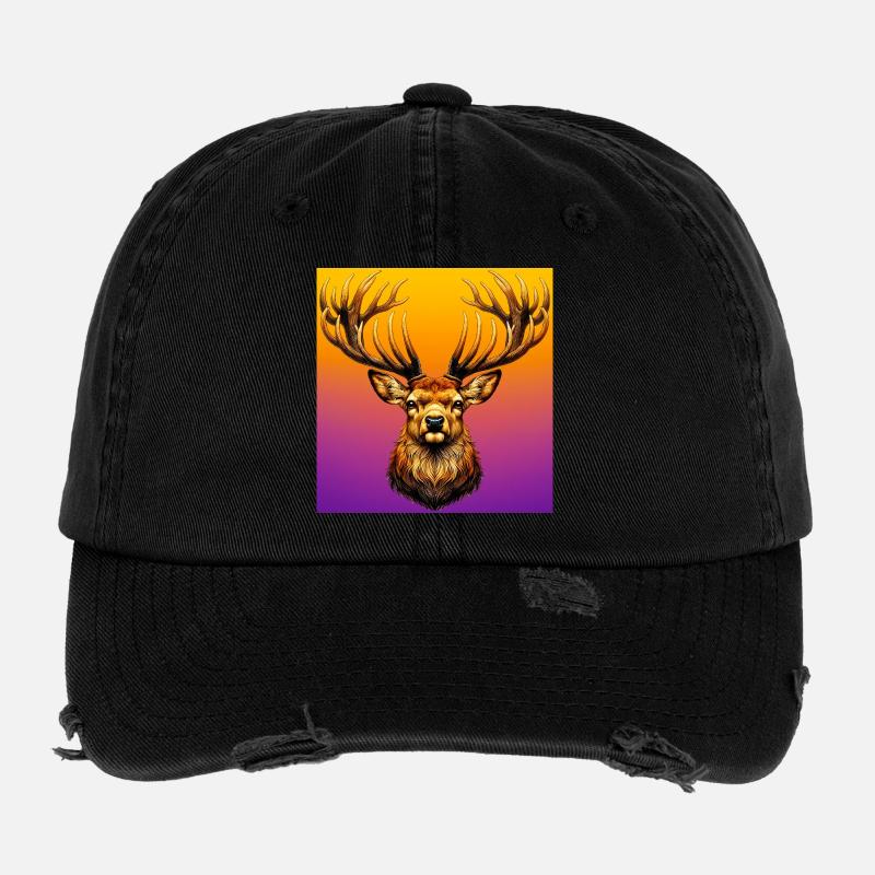 Hirsch Flexfit Vintage Destroyed Cap