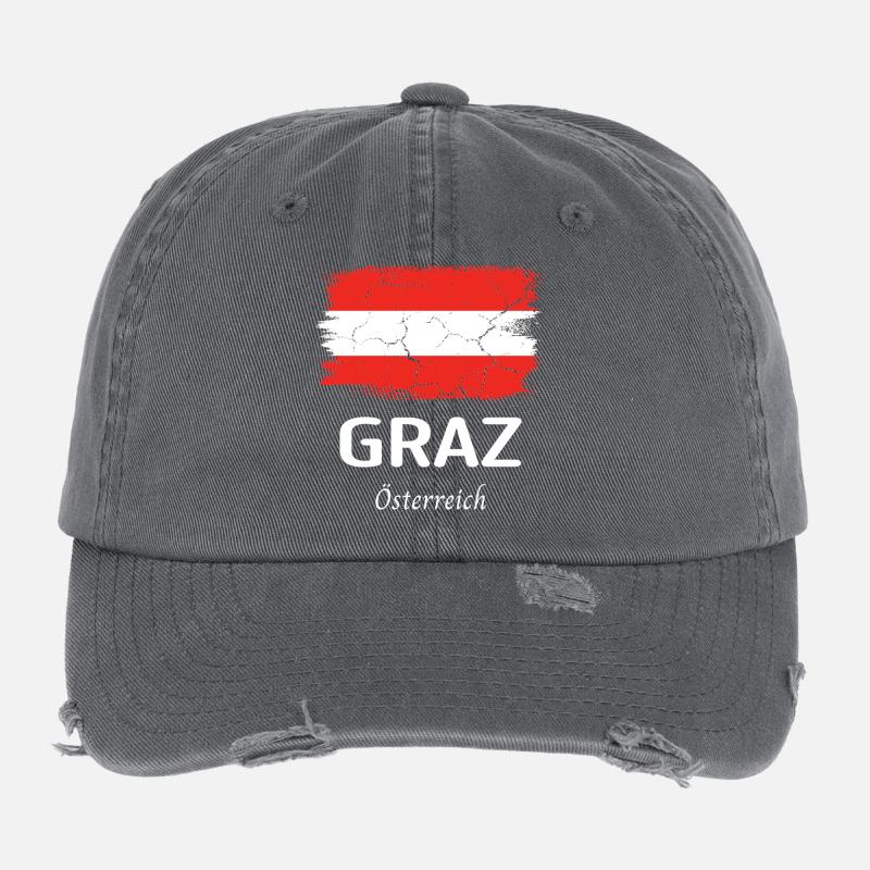 Graz Flexfit Vintage Destroyed Cap