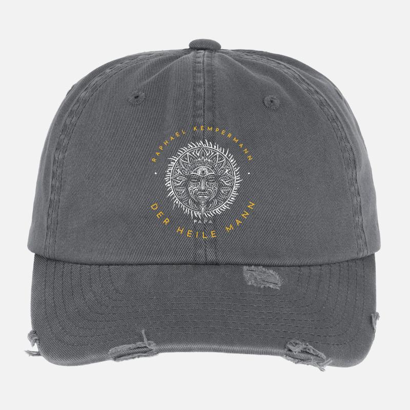 Raphael Kempermann "The Healed Man" Flexfit Vintage Destroyed Cap
