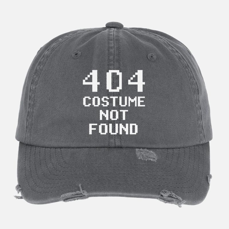 404 Costume introuvable Casquette vintage effet usé Flexfit