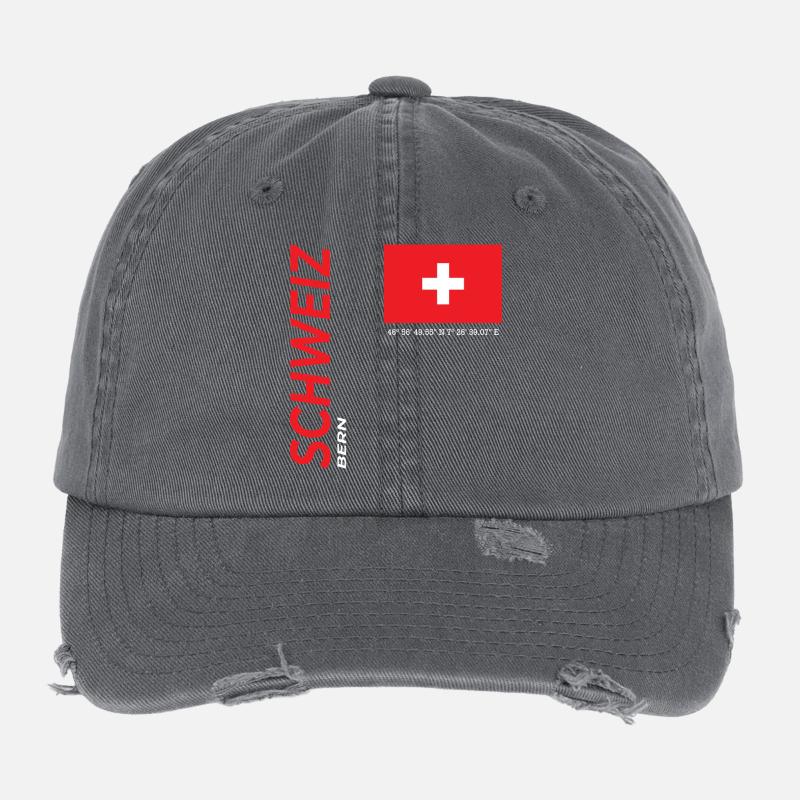 Bern Flexfit Vintage Destroyed Cap