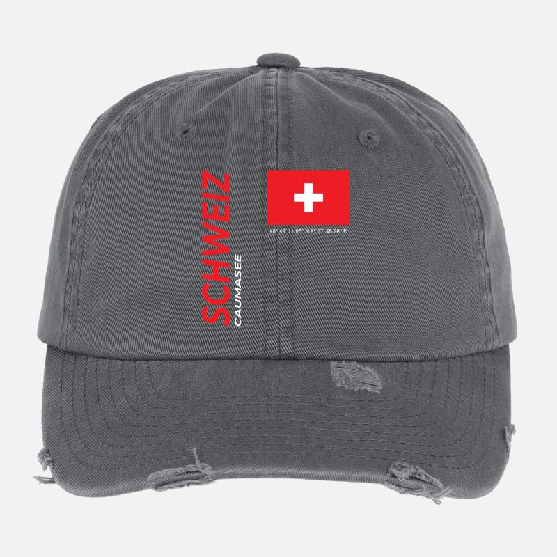 Lake Cauma Flexfit Vintage Destroyed Cap