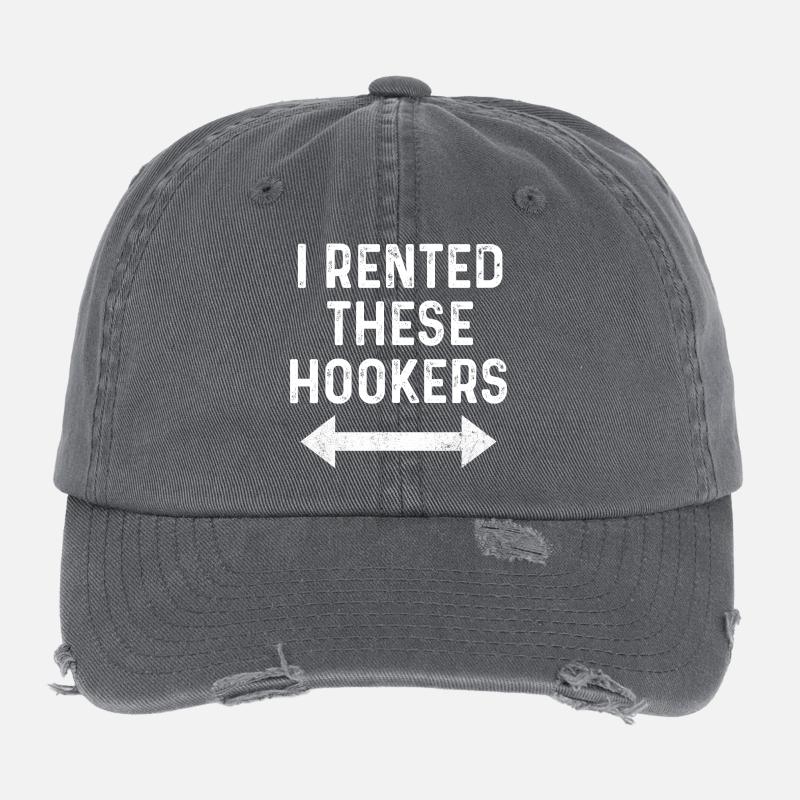 J’ai loué ces prostituées drôles Casquette vintage effet usé Flexfit