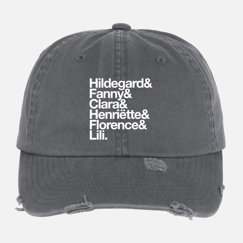 Female composers Flexfit Vintage Destroyed Cap