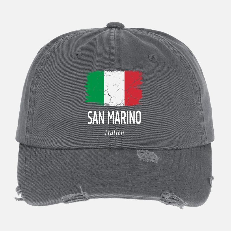Saint-Marin Casquette vintage effet usé Flexfit