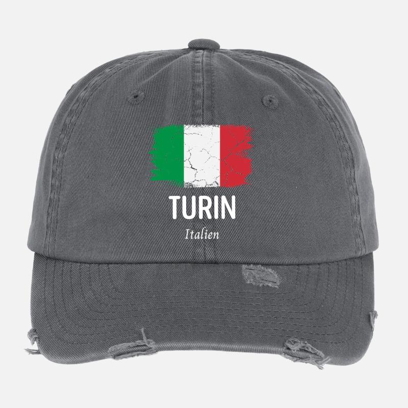 Turin Flexfit Vintage Destroyed Cap