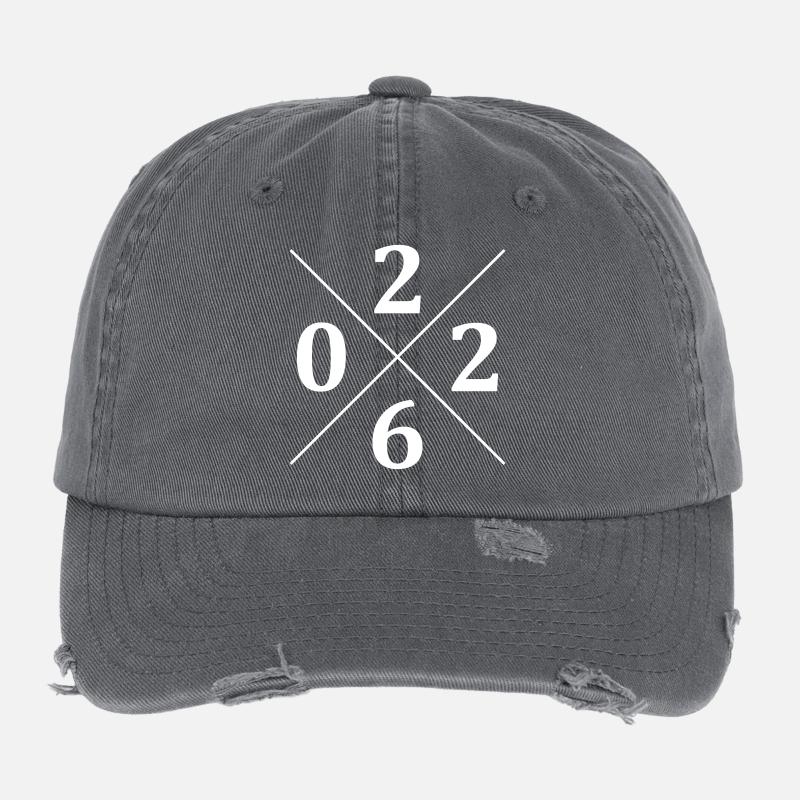 2026 Casquette vintage effet usé Flexfit