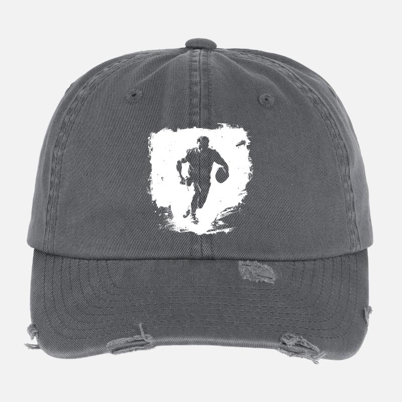Rugby Street Art Flexfit Vintage Destroyed Cap