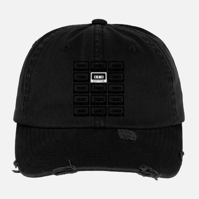 big bang - tapes Flexfit Vintage Destroyed Cap