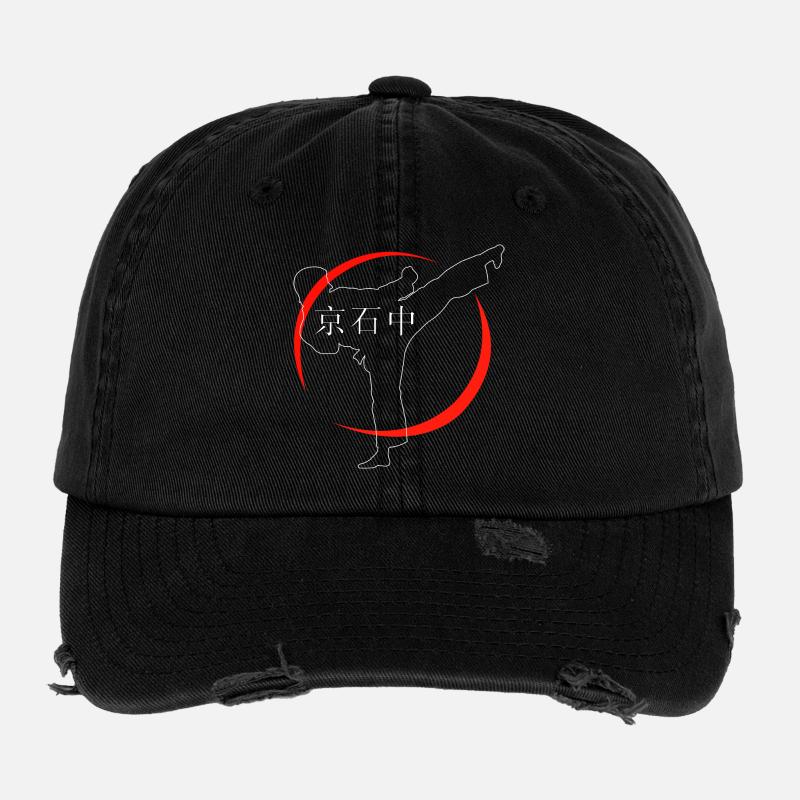 Sports de karaté Casquette vintage effet usé Flexfit