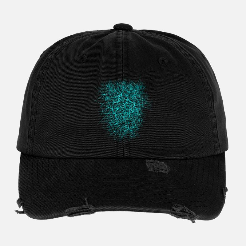 Nano structure - texture design Flexfit Vintage Destroyed Cap