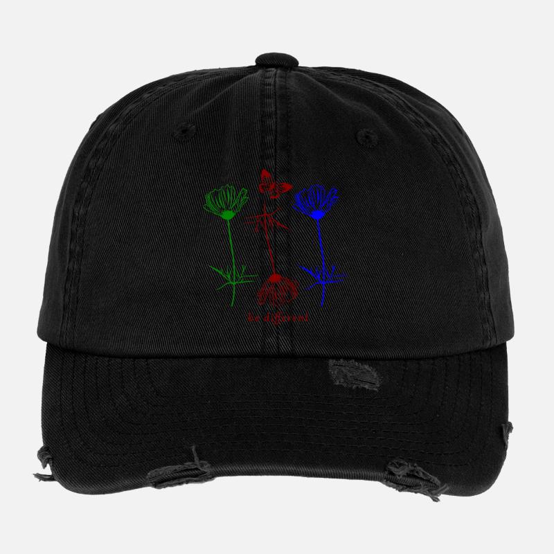 be different Flexfit Vintage Destroyed Cap